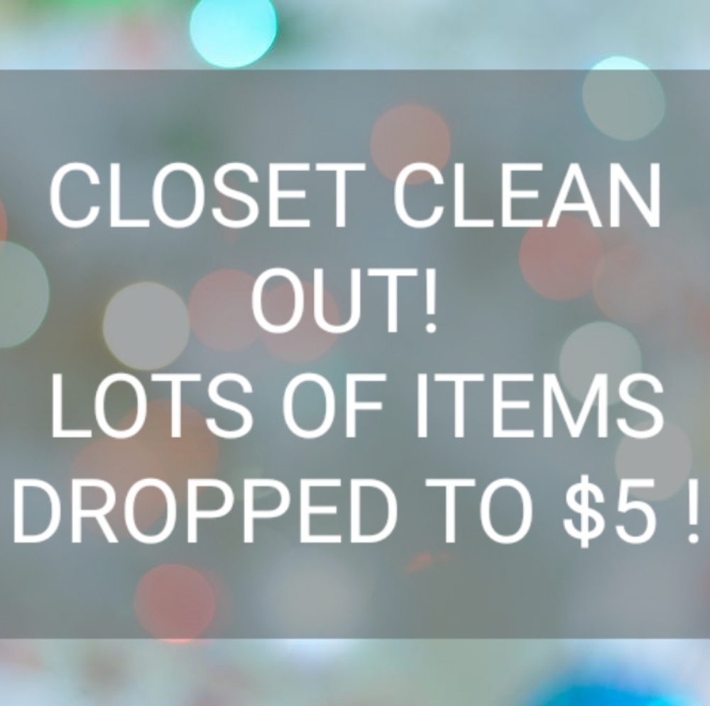 Closet Clean out!